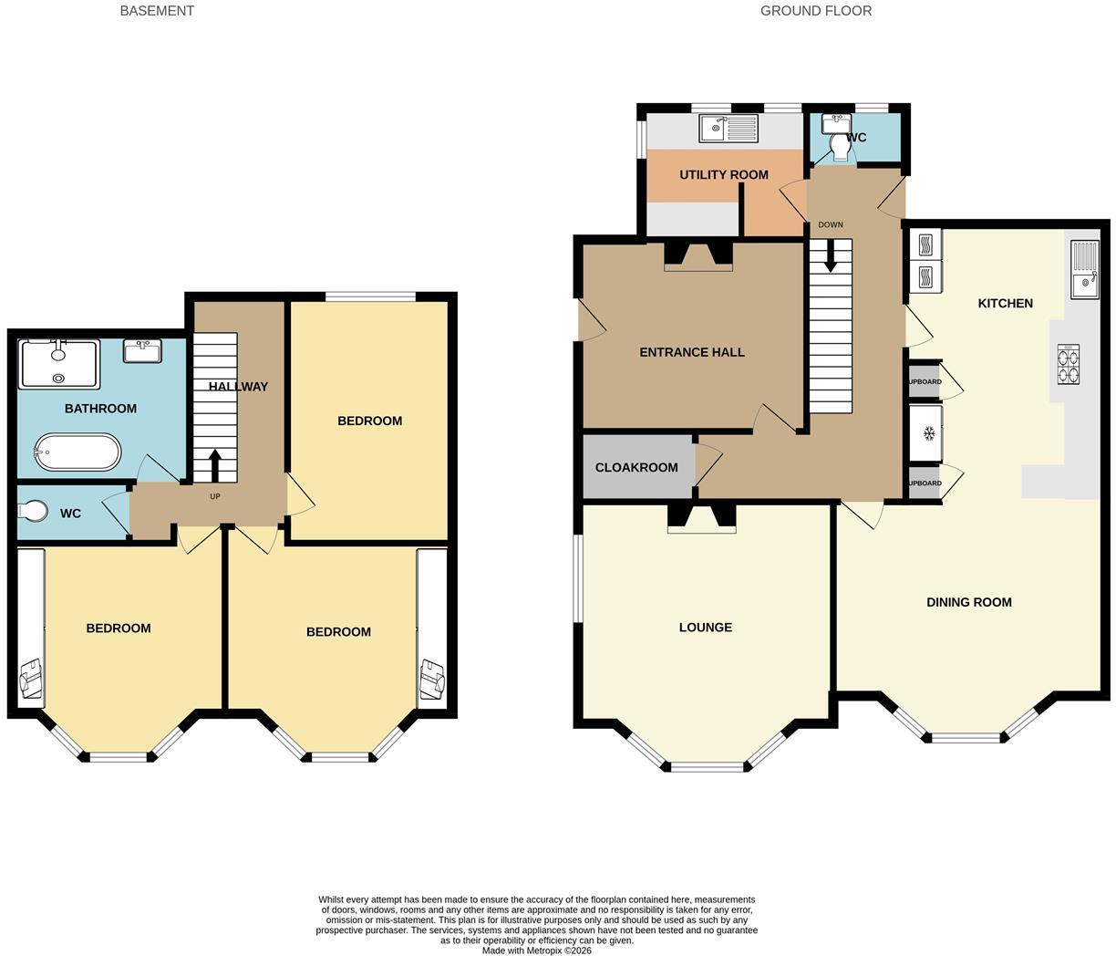 Hartington Road, Buxton floorplan