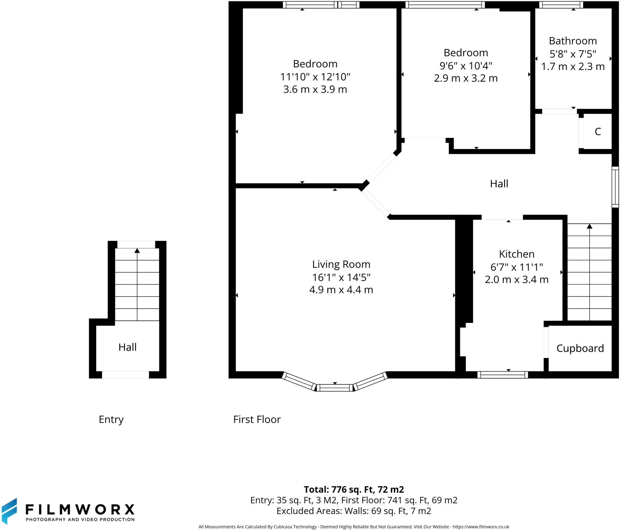 Kirkliston Street, Carntyne floorplan