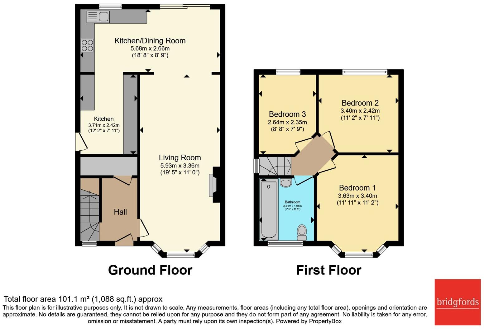 Burford Drive, Swinton, Manchester, Greater Manchester, M27 floorplan