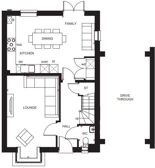 Darwin Green, 
Shrewsbury Road, 
CB3 0GX floorplan