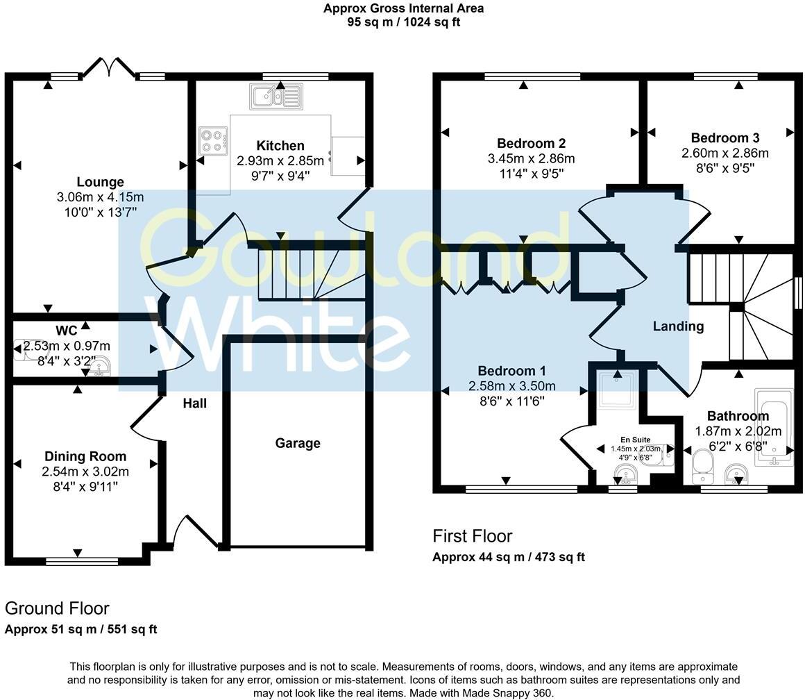 Snapdragon Way Stainton, Middlesbrough TS8 9FU floorplan