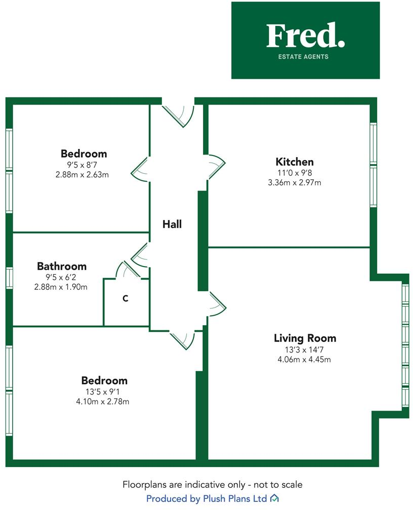 Whittagreen Court, Motherwell floorplan