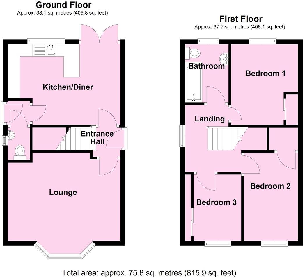 Braunstone Lane, Leicester, LE3 floorplan
