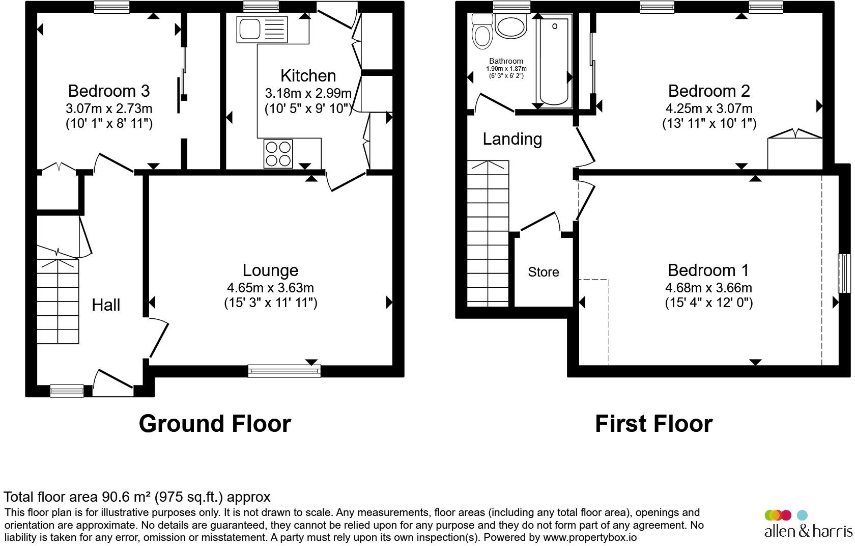 Hart Street, Linwood, Paisley floorplan