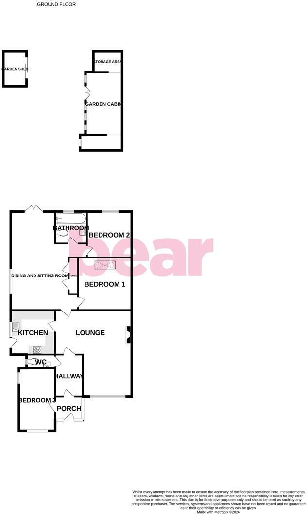 * NO ONWARD CHAIN * Westwood Gardens, Hadleigh floorplan