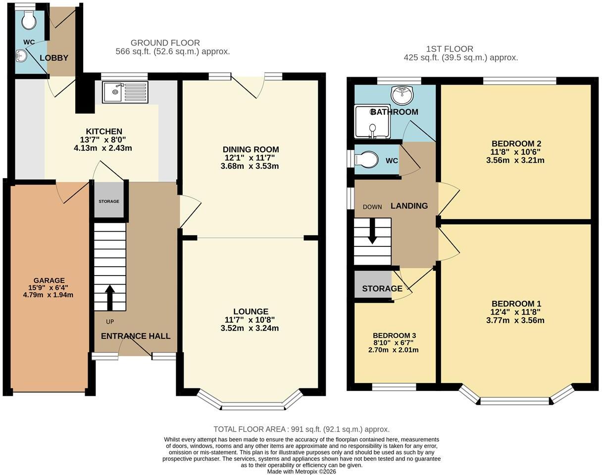 Northumberland Avenue, Belgrave, Leicester floorplan