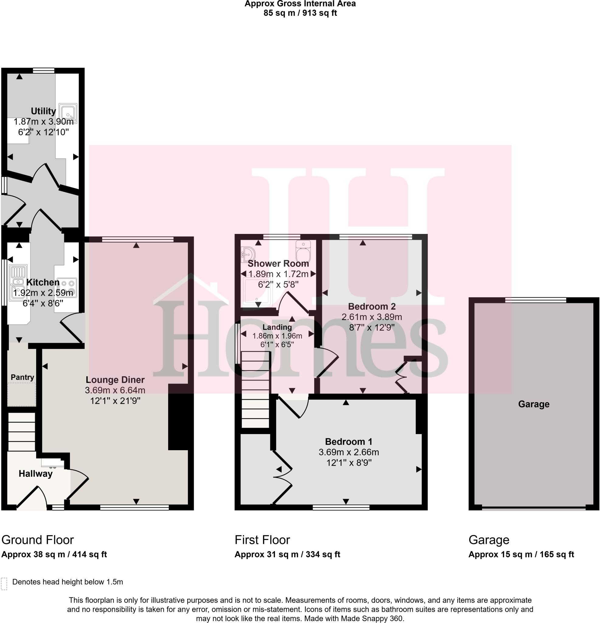 Oakwood Drive, Ulverston, Cumbria floorplan