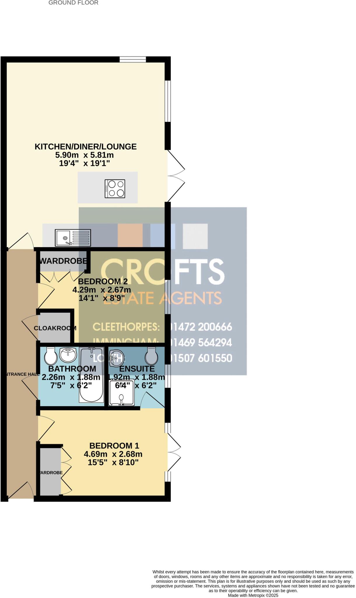 Peterson Drive, New Waltham floorplan