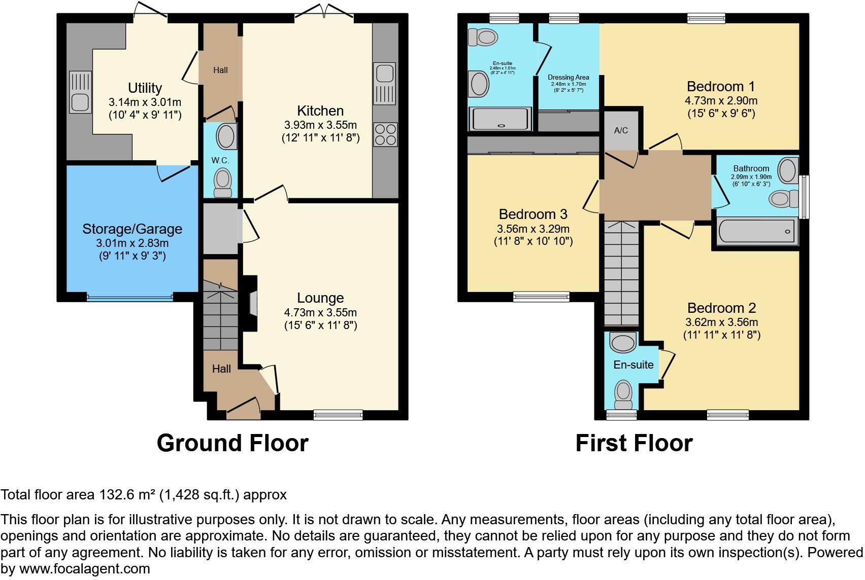 Priors View, Gloucester, GL2 floorplan