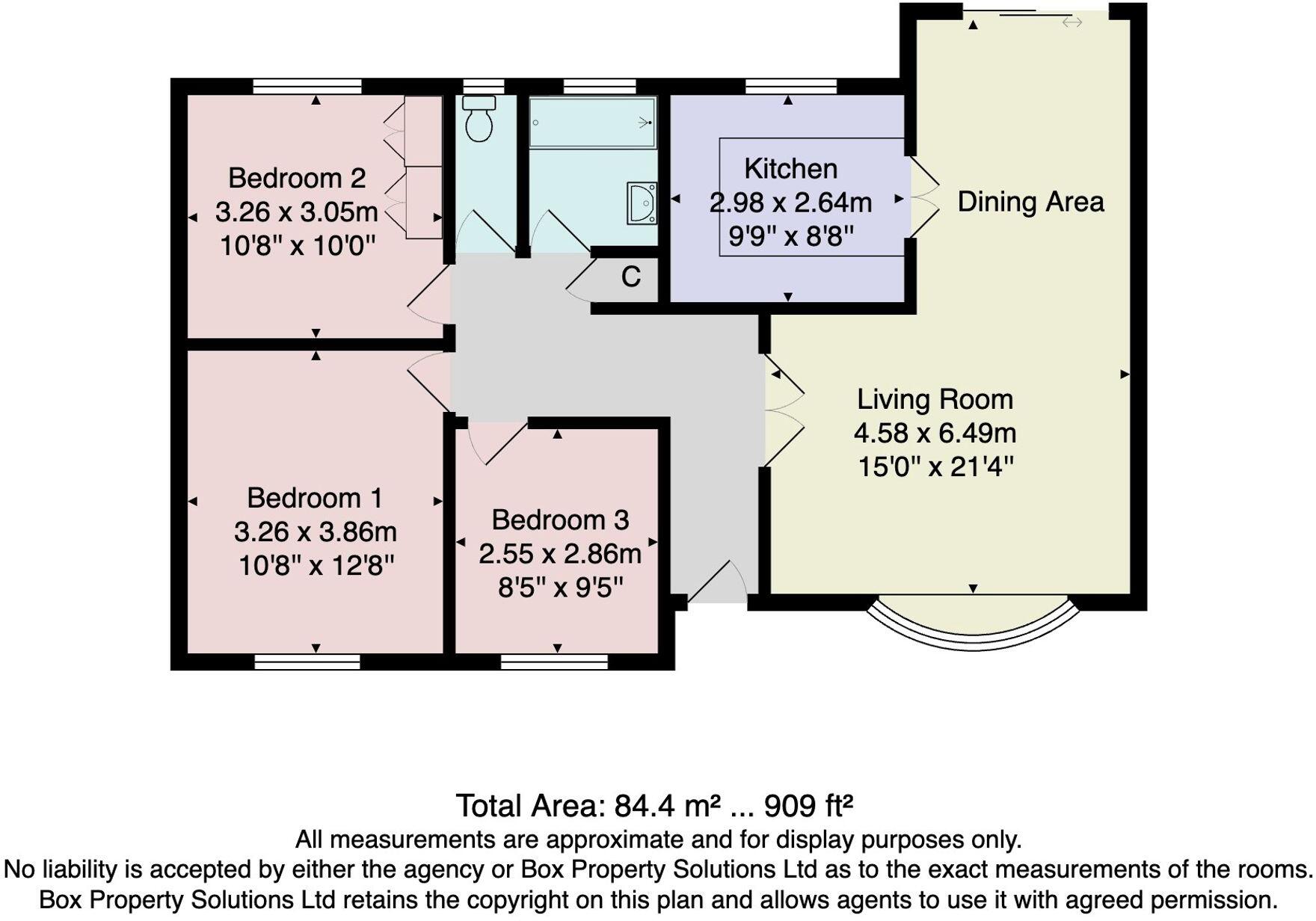 Brookfield, Hampsthwaite, HG3 floorplan