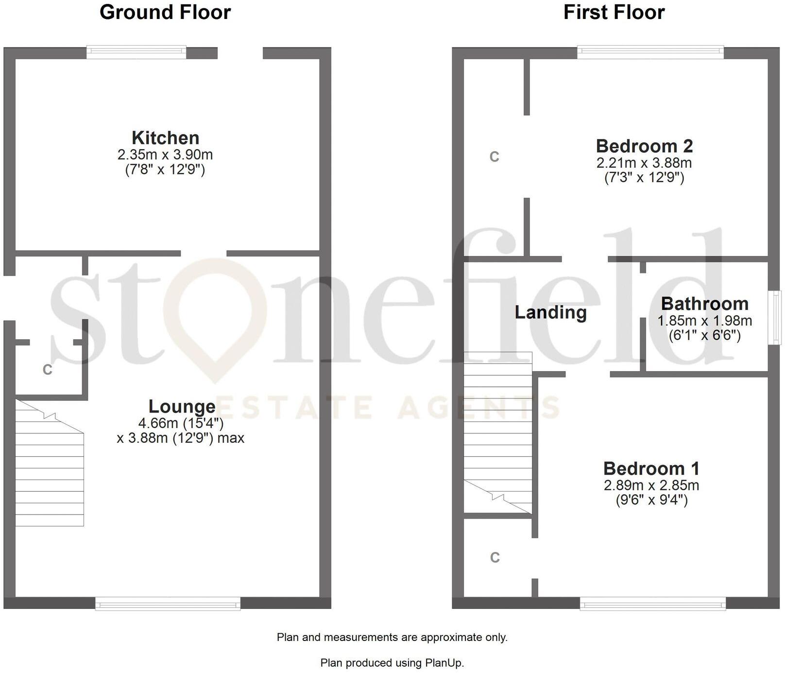 74, Campbell Drive, Troon, KA10 floorplan