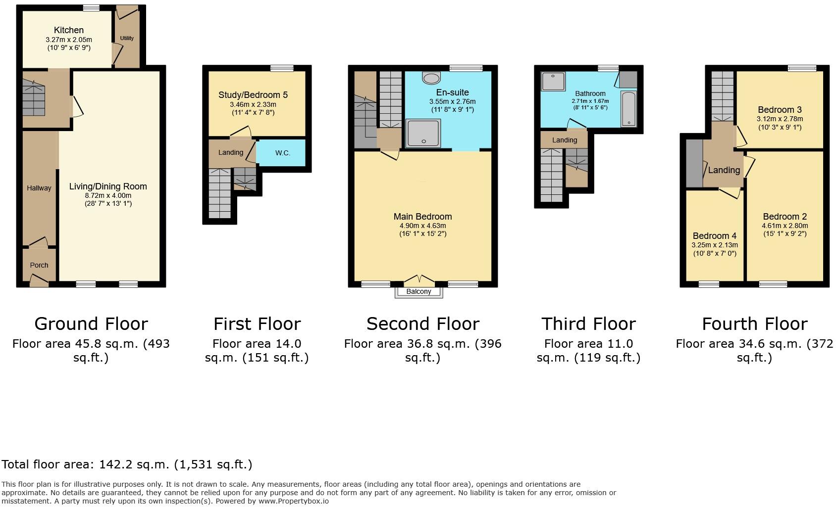 Granville Road, Felixstowe, Suffolk floorplan
