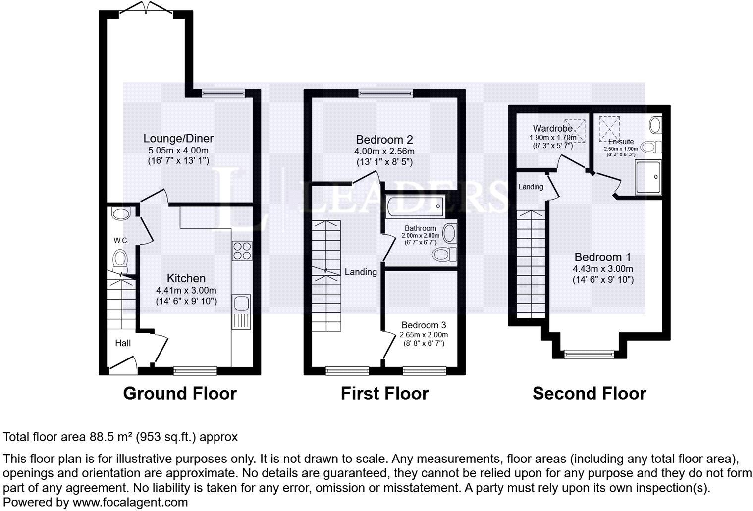 Brick Kiln Road, Sileby, LE12 floorplan