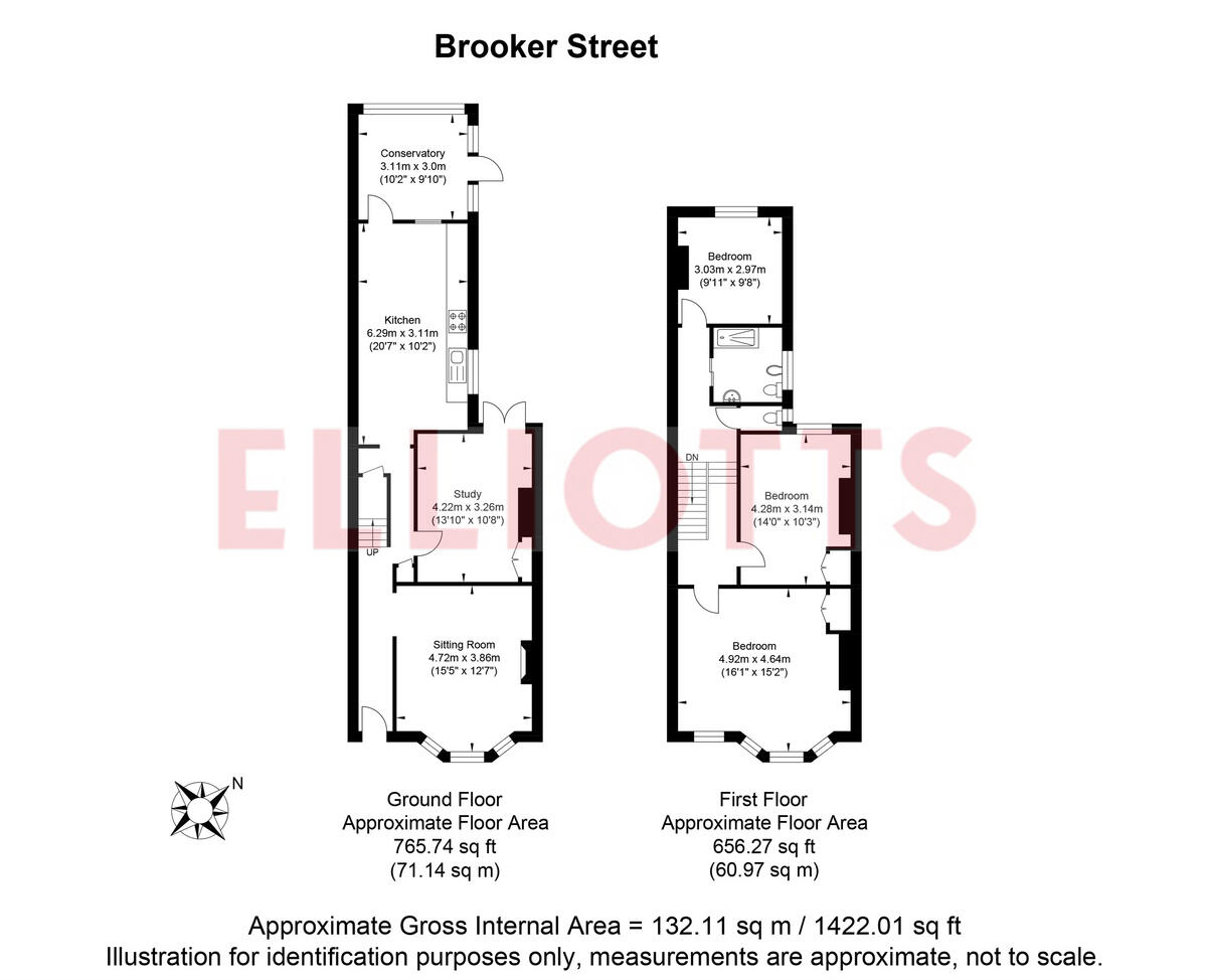 Brooker Street, Hove floorplan