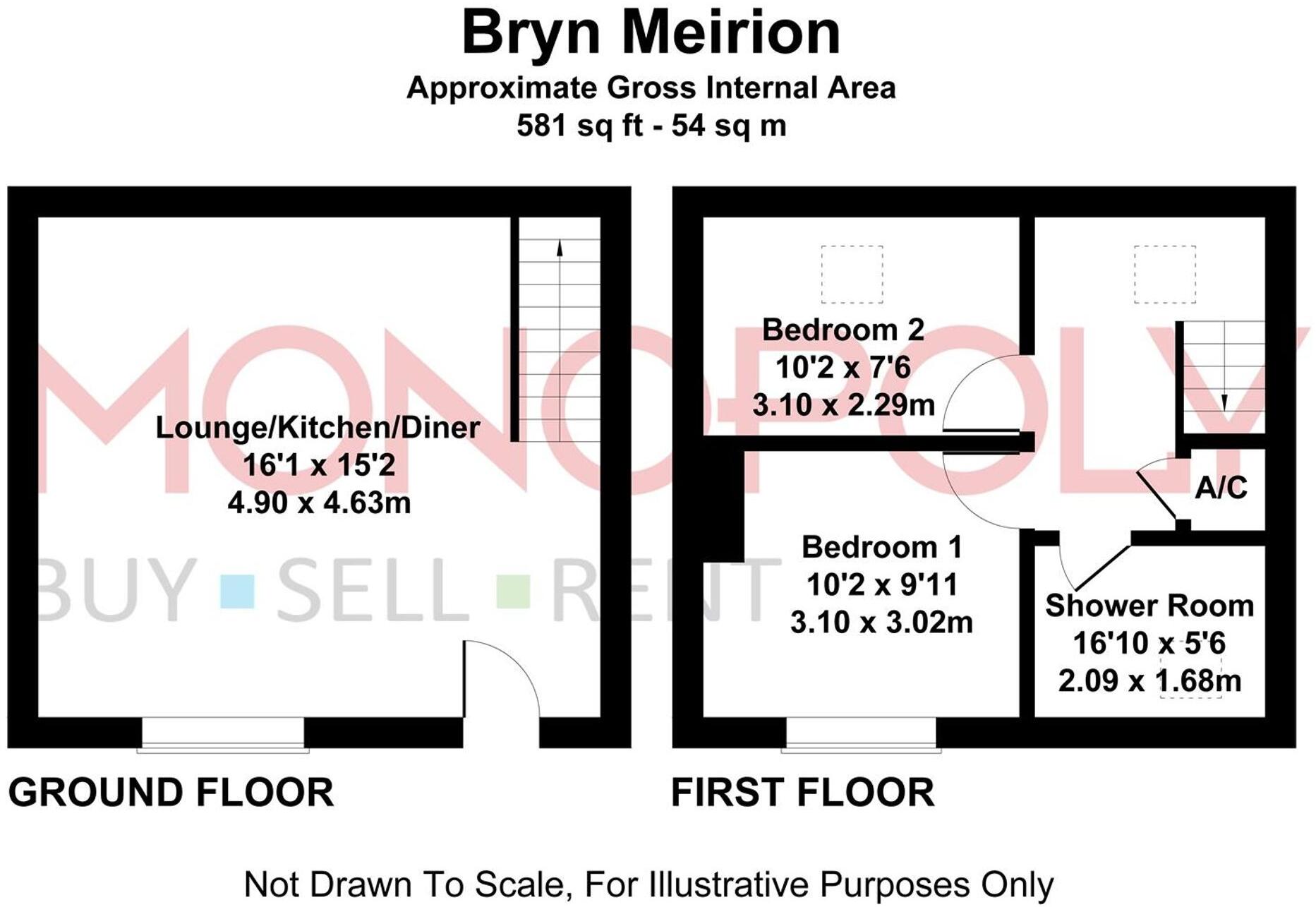 Barmouth, LL42 floorplan