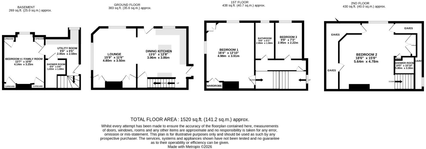 Bridge Lane, Ilkley, West Yorkshire, LS29 floorplan