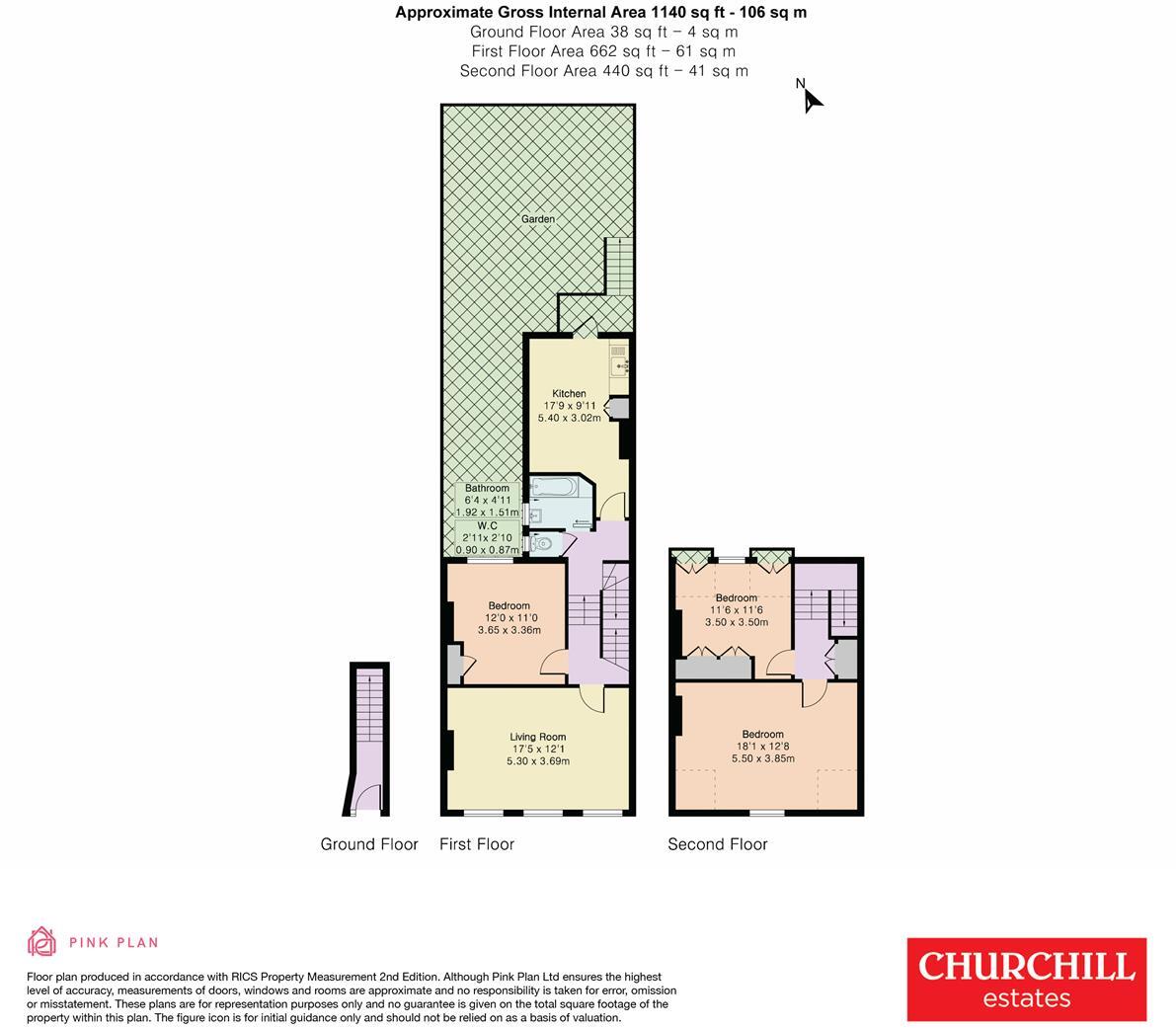 Cambridge Road, Wanstead floorplan