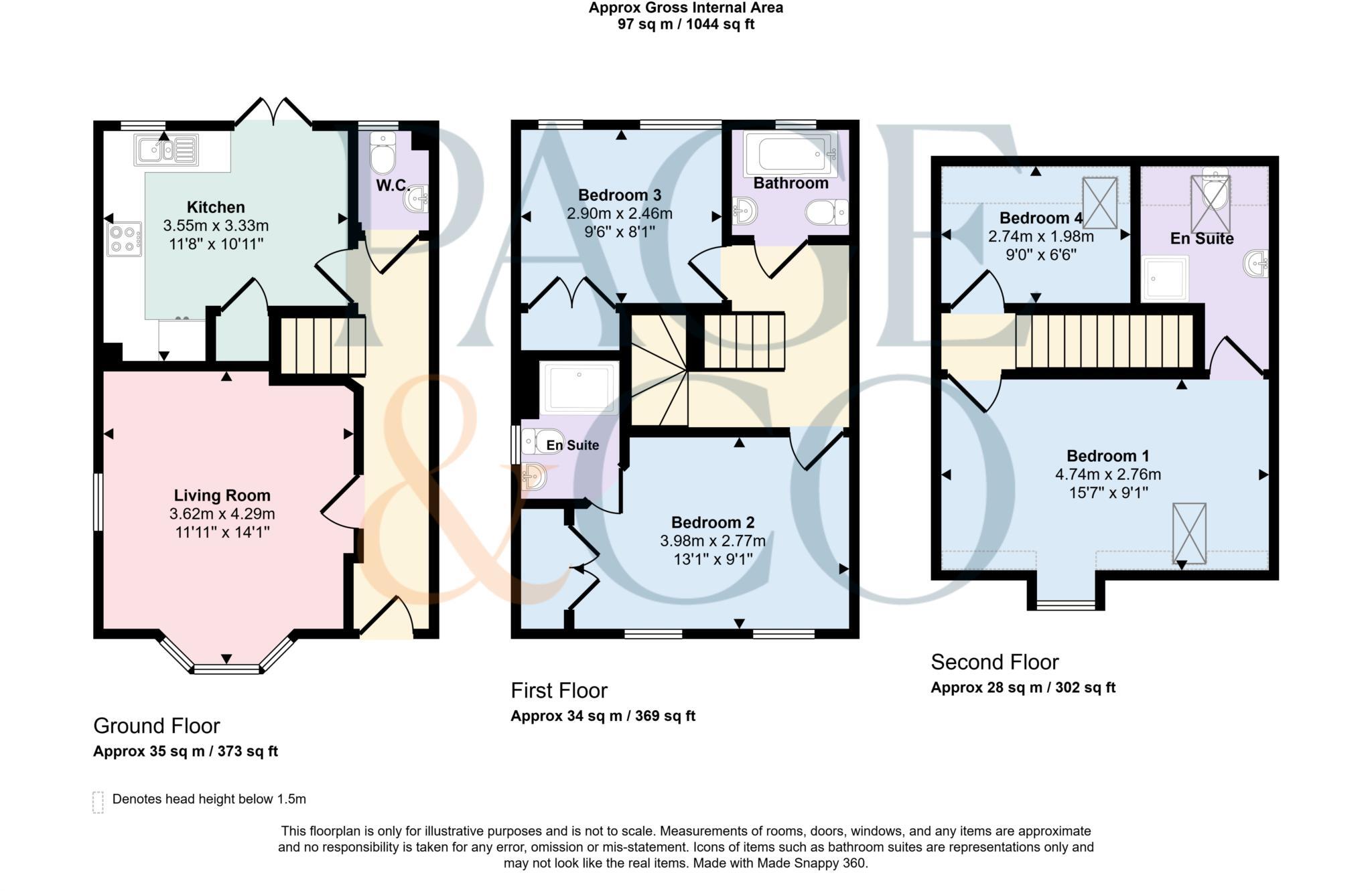 Gordon Road, Canterbury floorplan