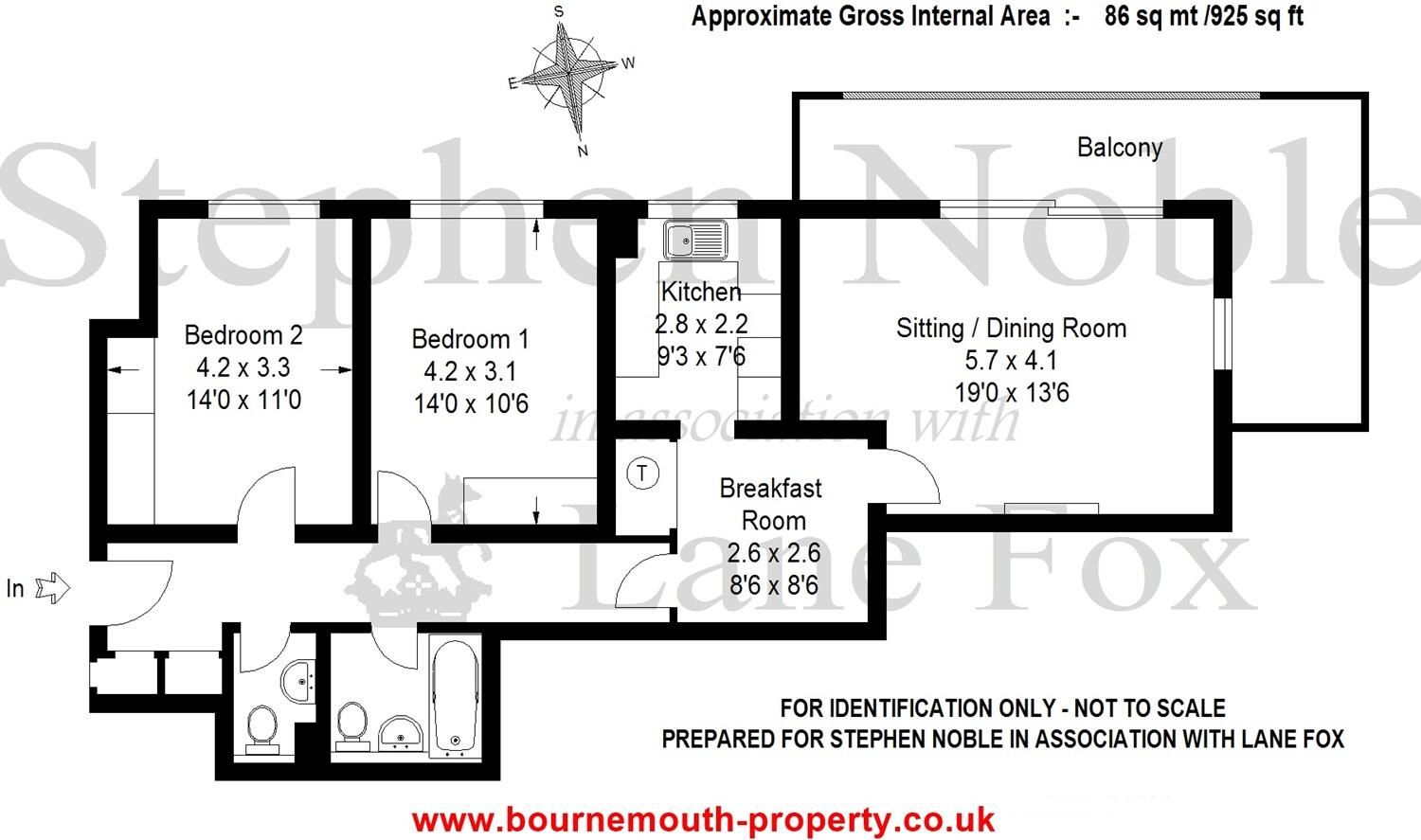 Russell Cotes Road, Bournemouth, Dorset, BH1 floorplan