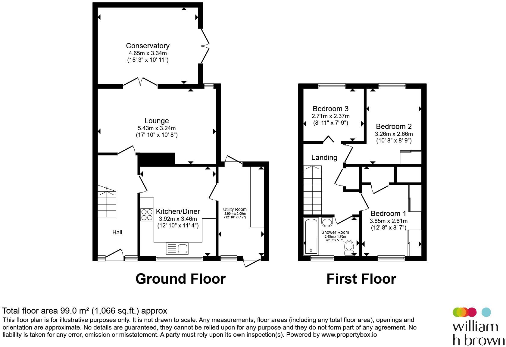Saffron Close, Hoddesdon floorplan