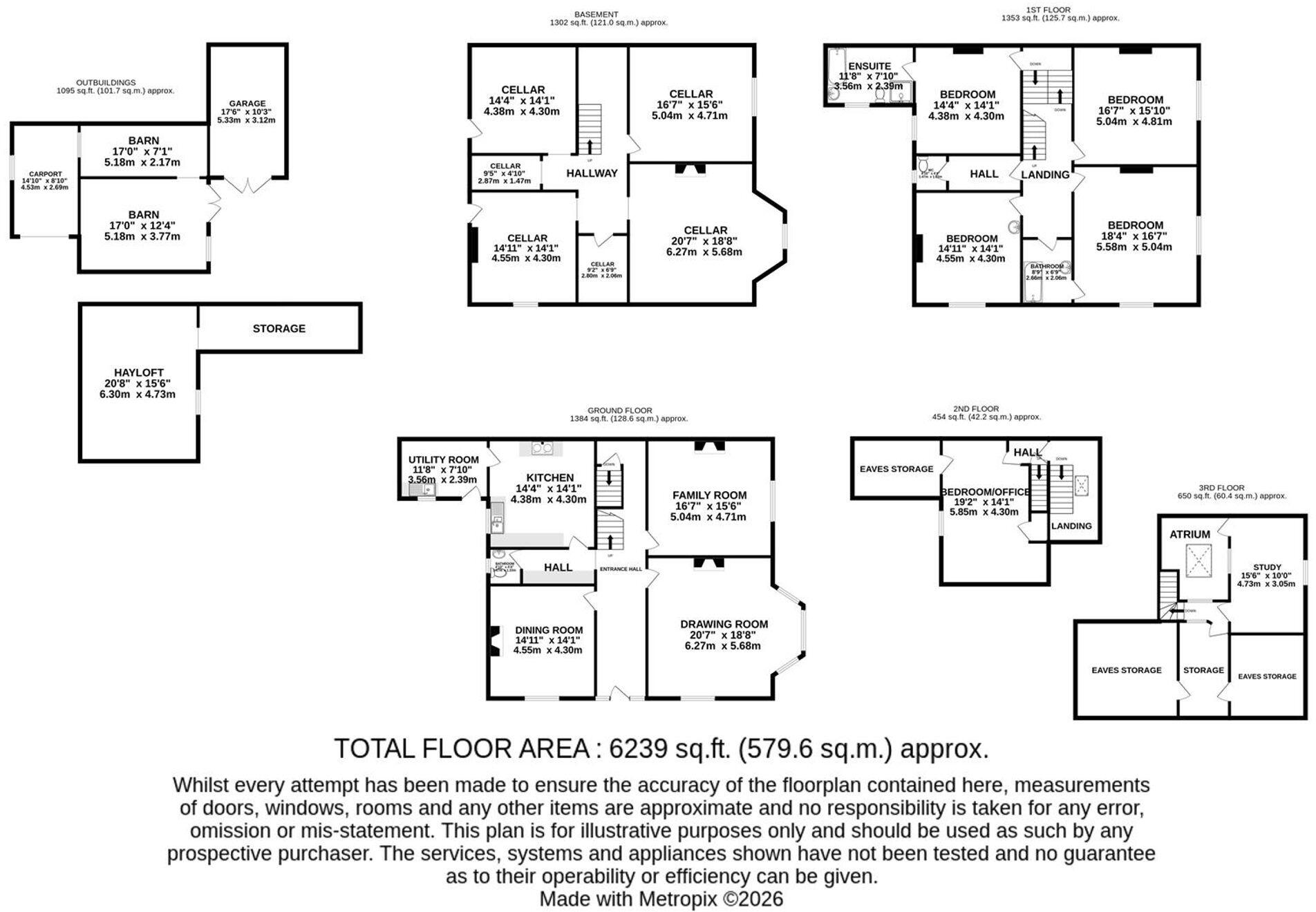 Brook Lane, Alderley Edge, SK9 floorplan