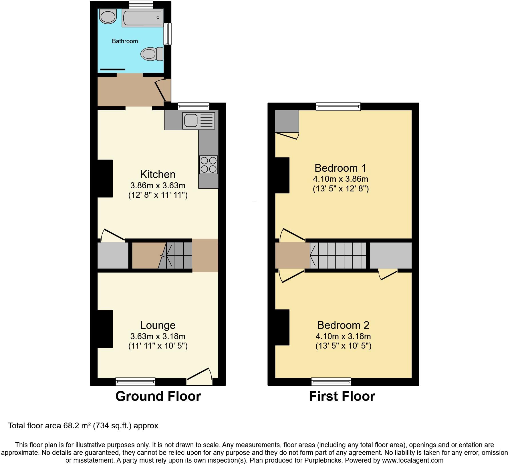 Selborne Street, Rotherham, S65 floorplan