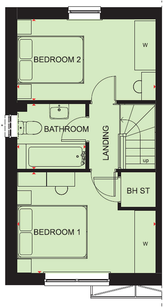 Hillhead Road, 
Falmouth, 
Cornwall, 
TR11 5PA floorplan