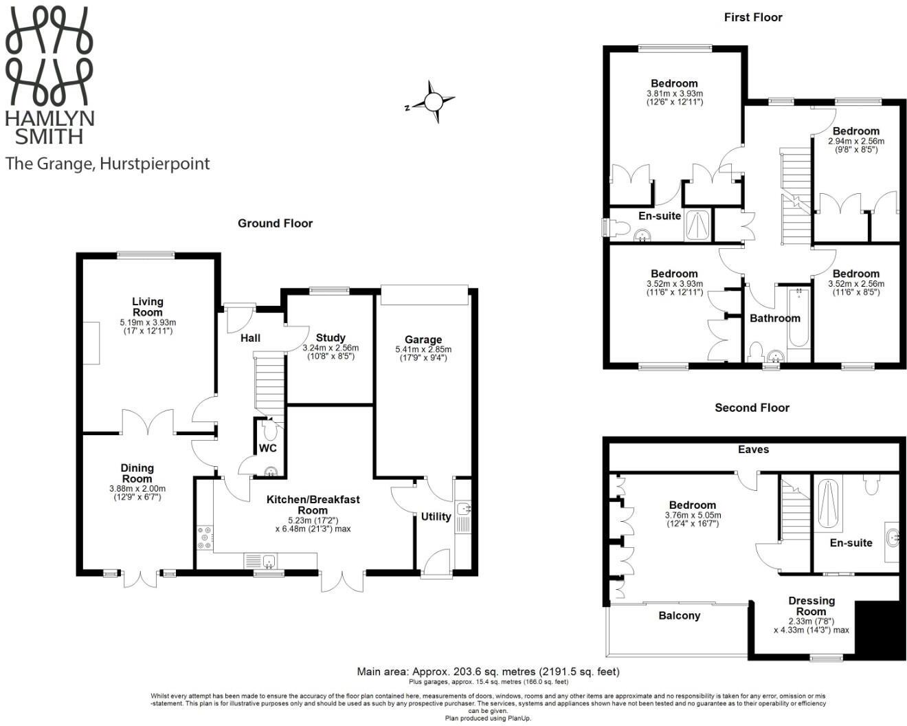The Grange, Hurstpierpoint, Hassocks floorplan