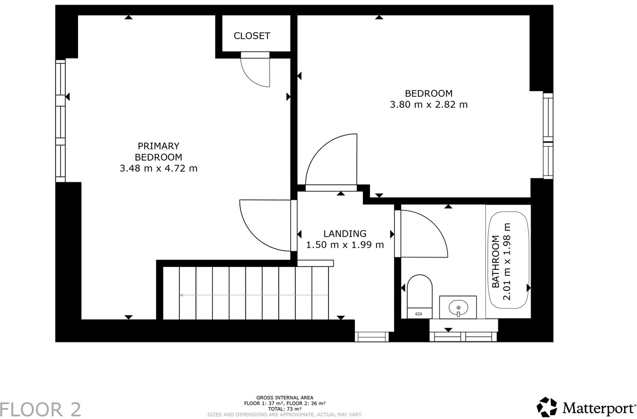 Coterel Crescent, Cantley, Doncaster, DN4 floorplan