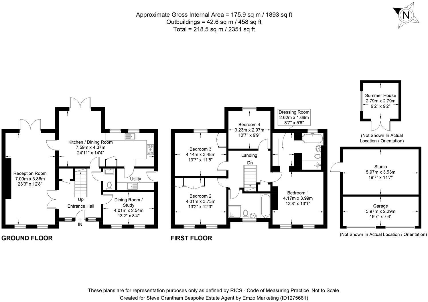 Kidmere Field, Denmead floorplan