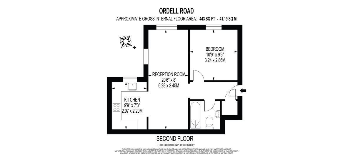 Ordell Road, LONDON floorplan