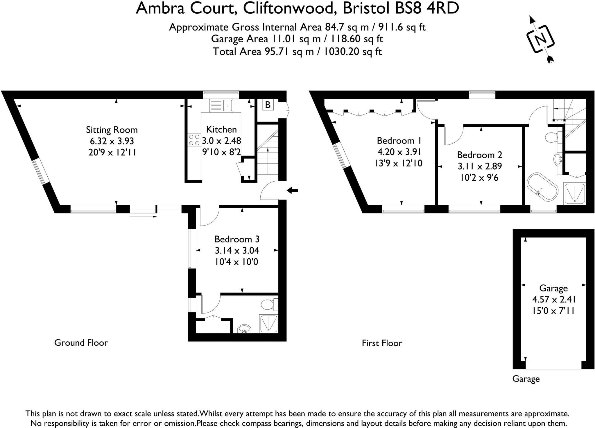 Ambra Vale West | Clifton floorplan