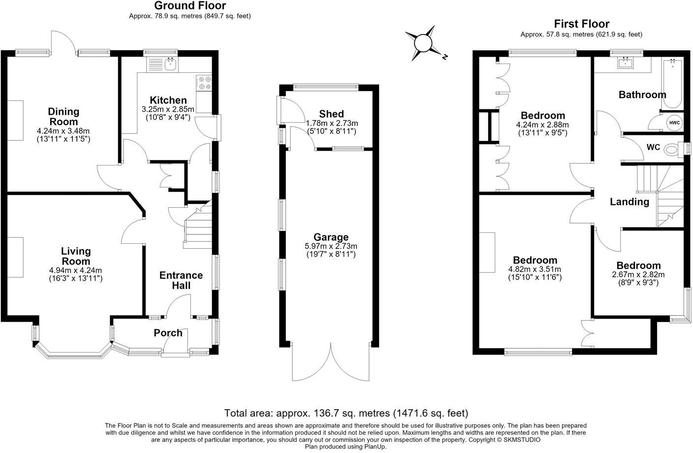 Orchard Drive, Cassiobury floorplan