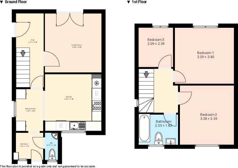 Norton Fitzwarren, Taunton floorplan