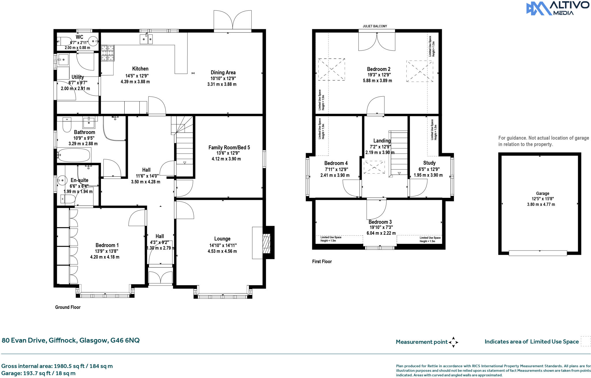 Evan Drive, Giffnock, Glasgow, East Renfrewshire floorplan
