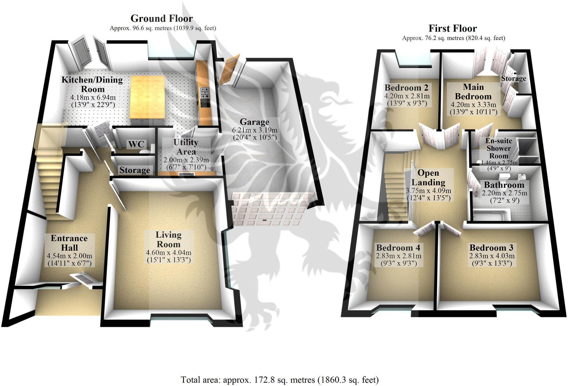 Somerbrook, Great Somerford, SN15 floorplan