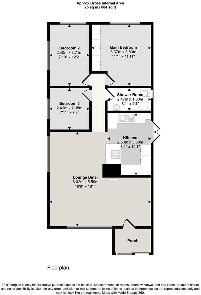 Banklands Lane, Silsden floorplan