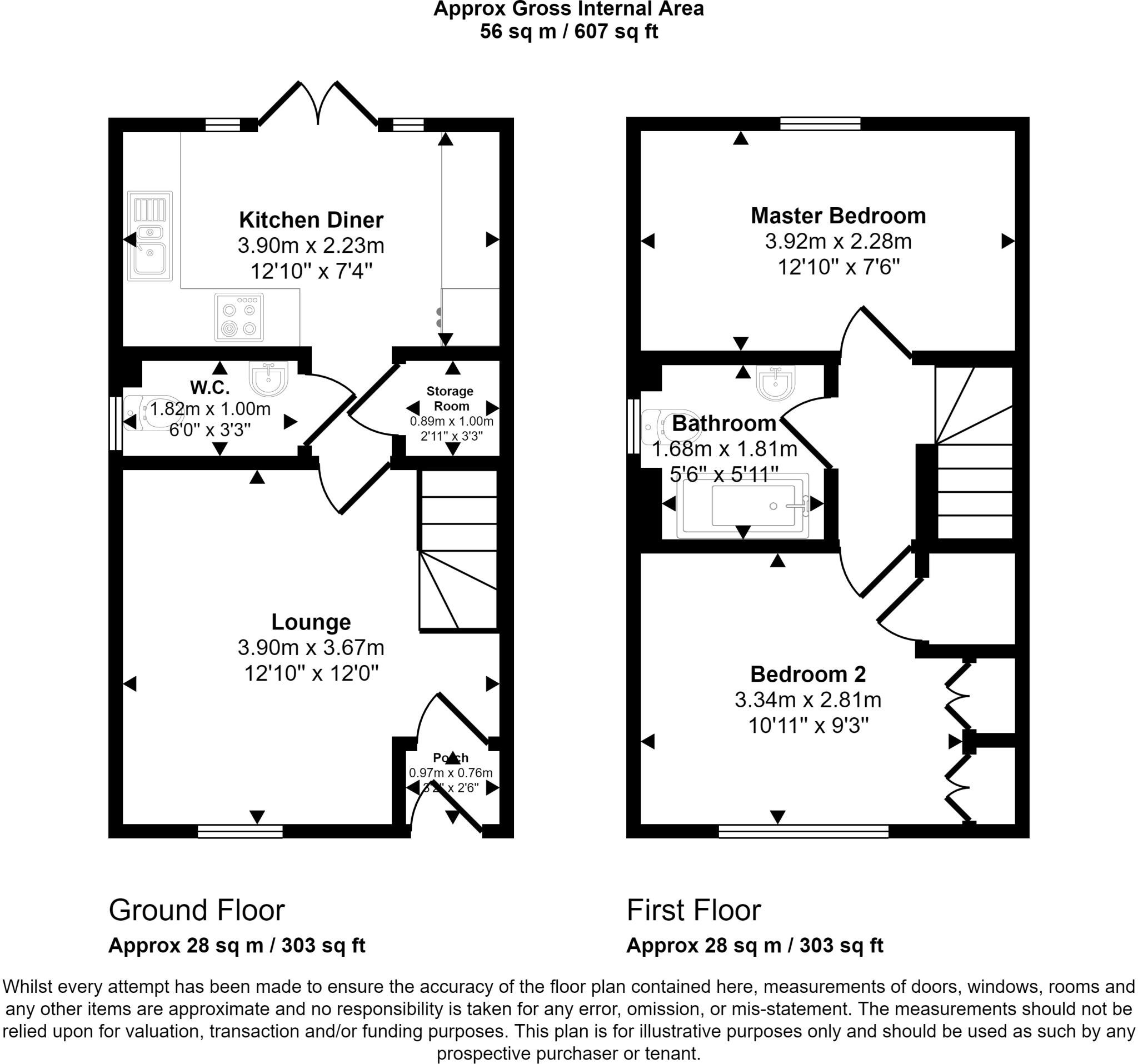 Sheerness Way, Hampton Beach, Peterborough, PE7 floorplan