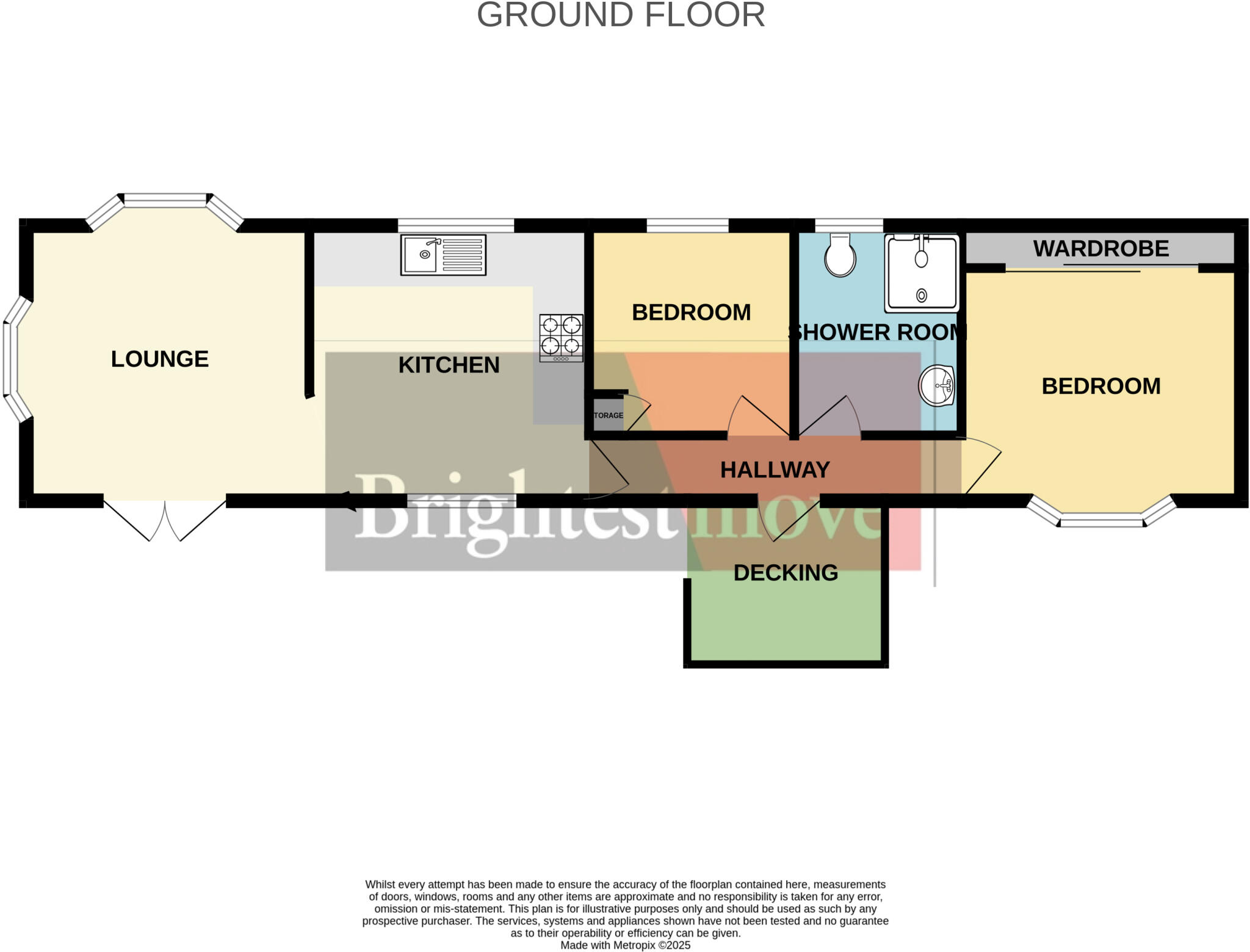 Summer Lane Park Homes, Banwell floorplan