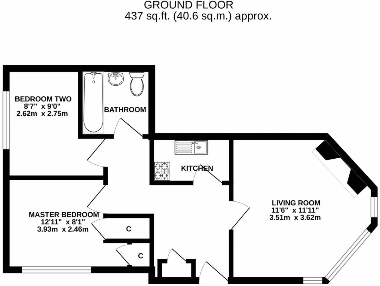 Blackdown Road, Deepcut, Camberley, Surrey, GU16 floorplan