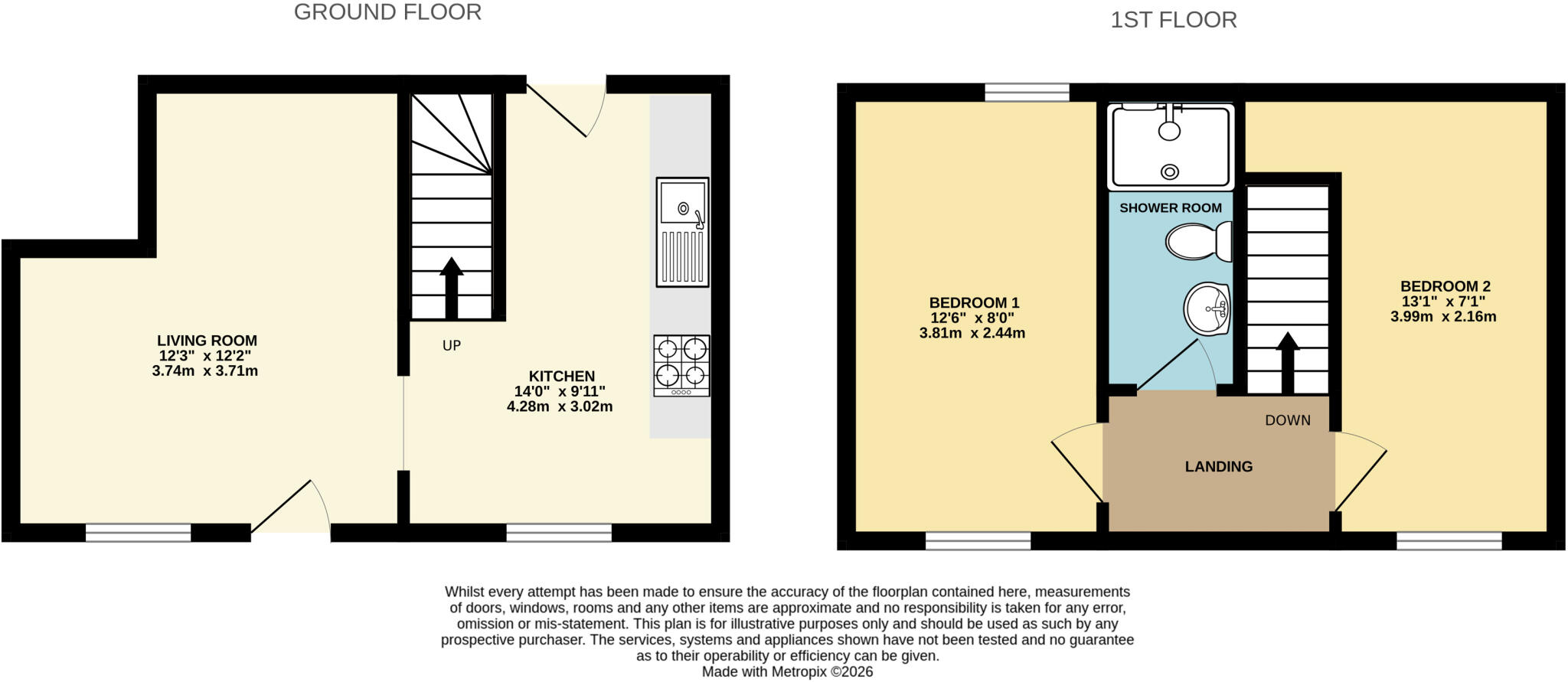 Cyprus Terrace, Barnstaple, Devon, EX32 floorplan
