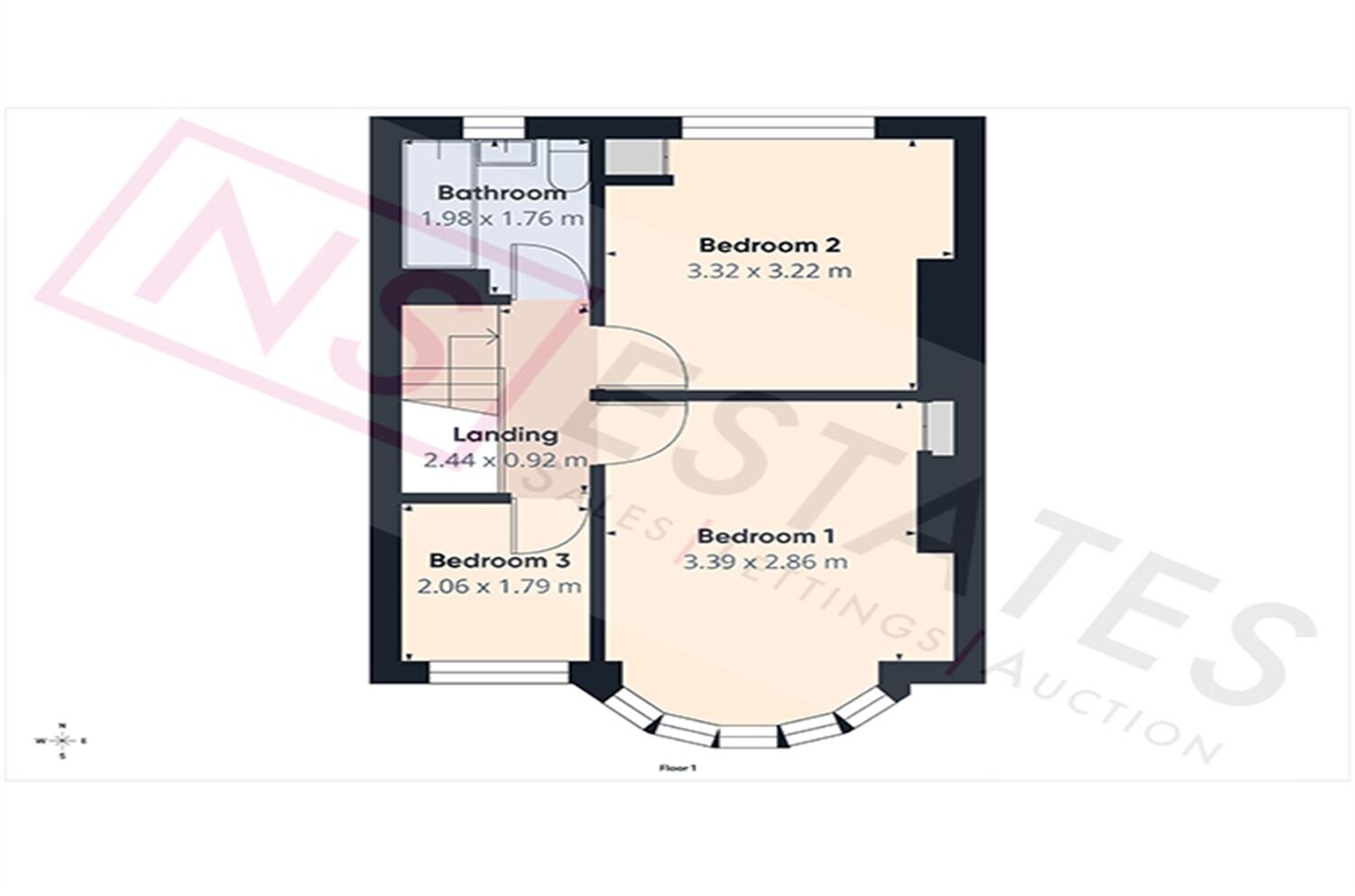 Northern Road, West Lane, Middlesbrough, TS5 floorplan