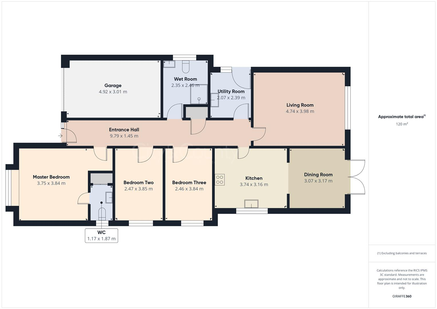 Sutton Gate, Sutton St. James, Spalding floorplan