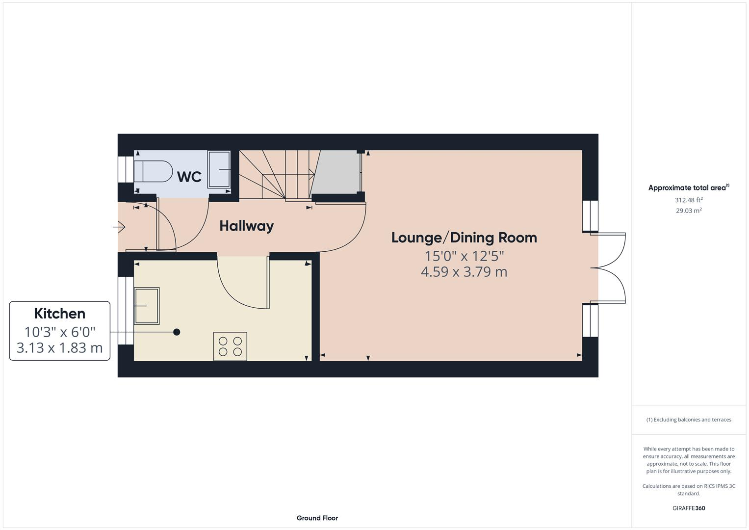 Claughton Court, Kidderminster floorplan