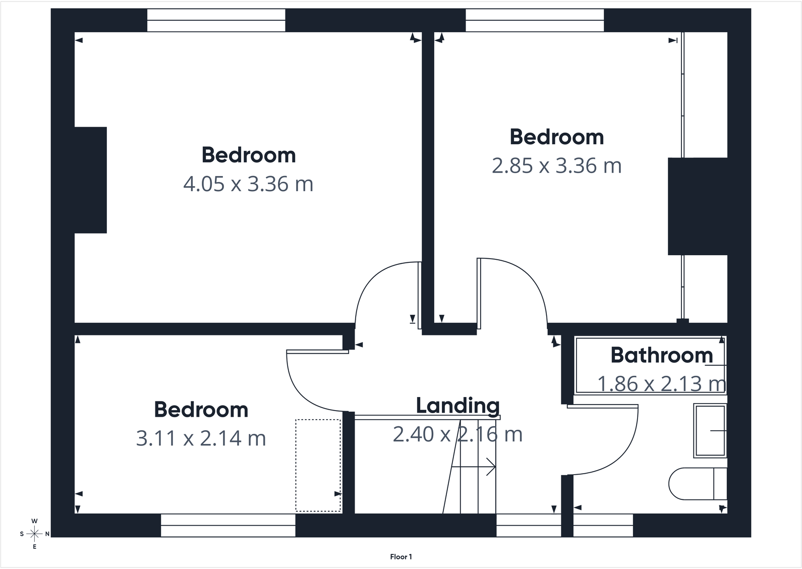 Old Dean Road, Mitcheldean floorplan