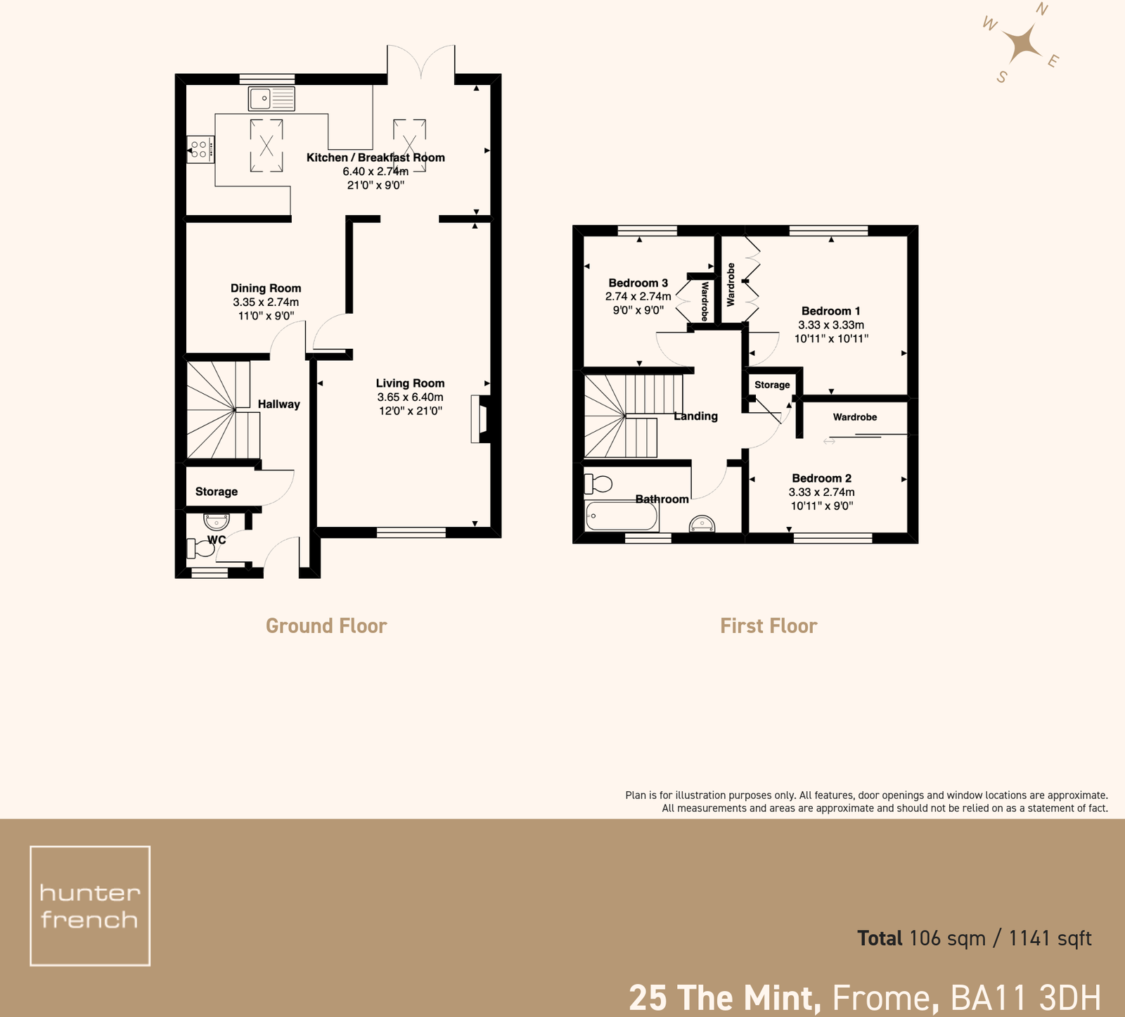 The Mint, Frome, BA11 3DH floorplan