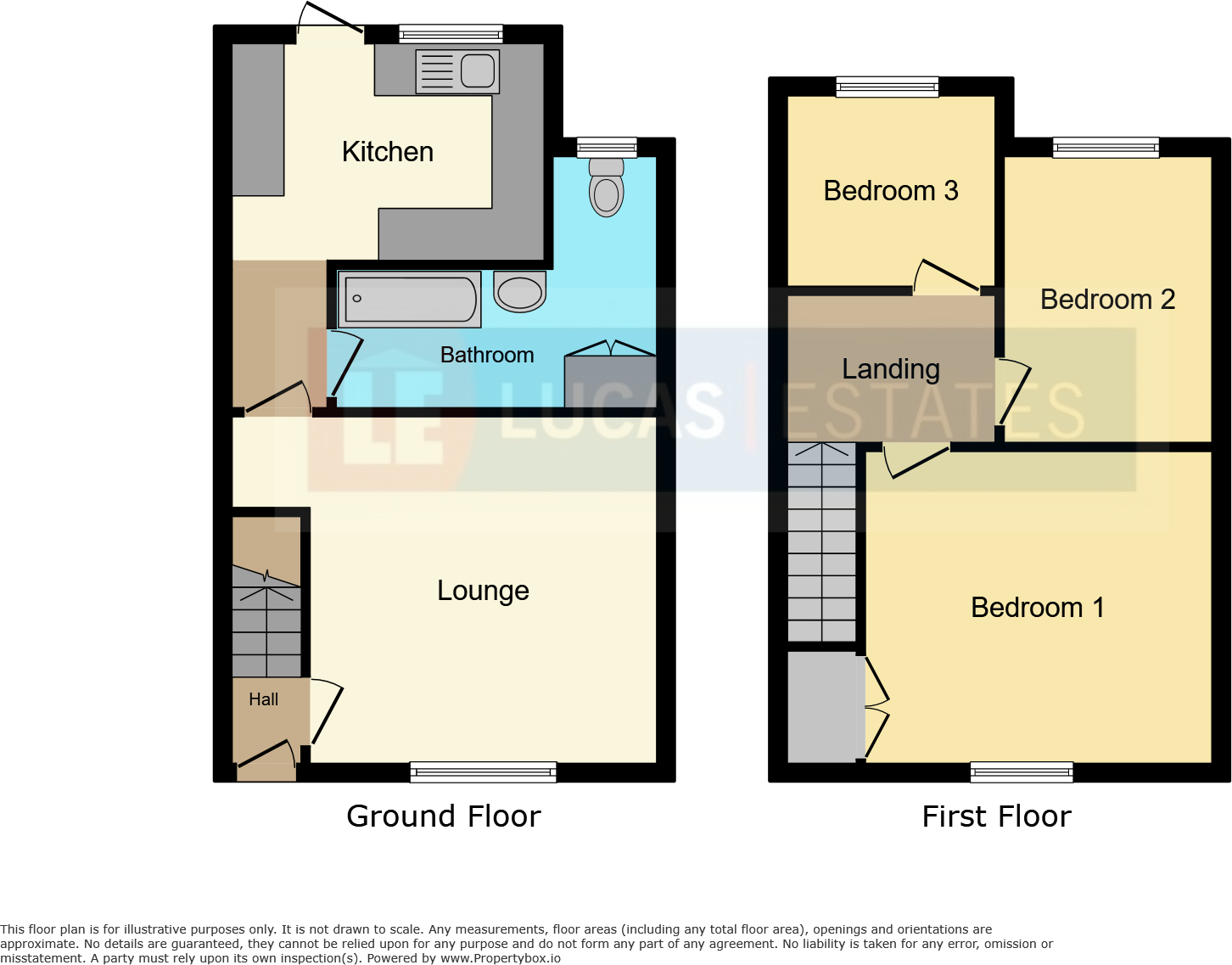 St. Annes Crescent, Bargoed floorplan