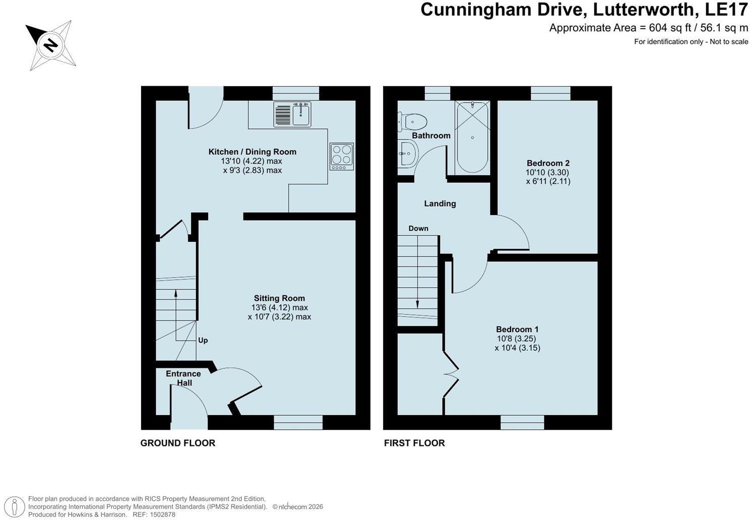 Cunningham Drive, Lutterworth, LE14 floorplan