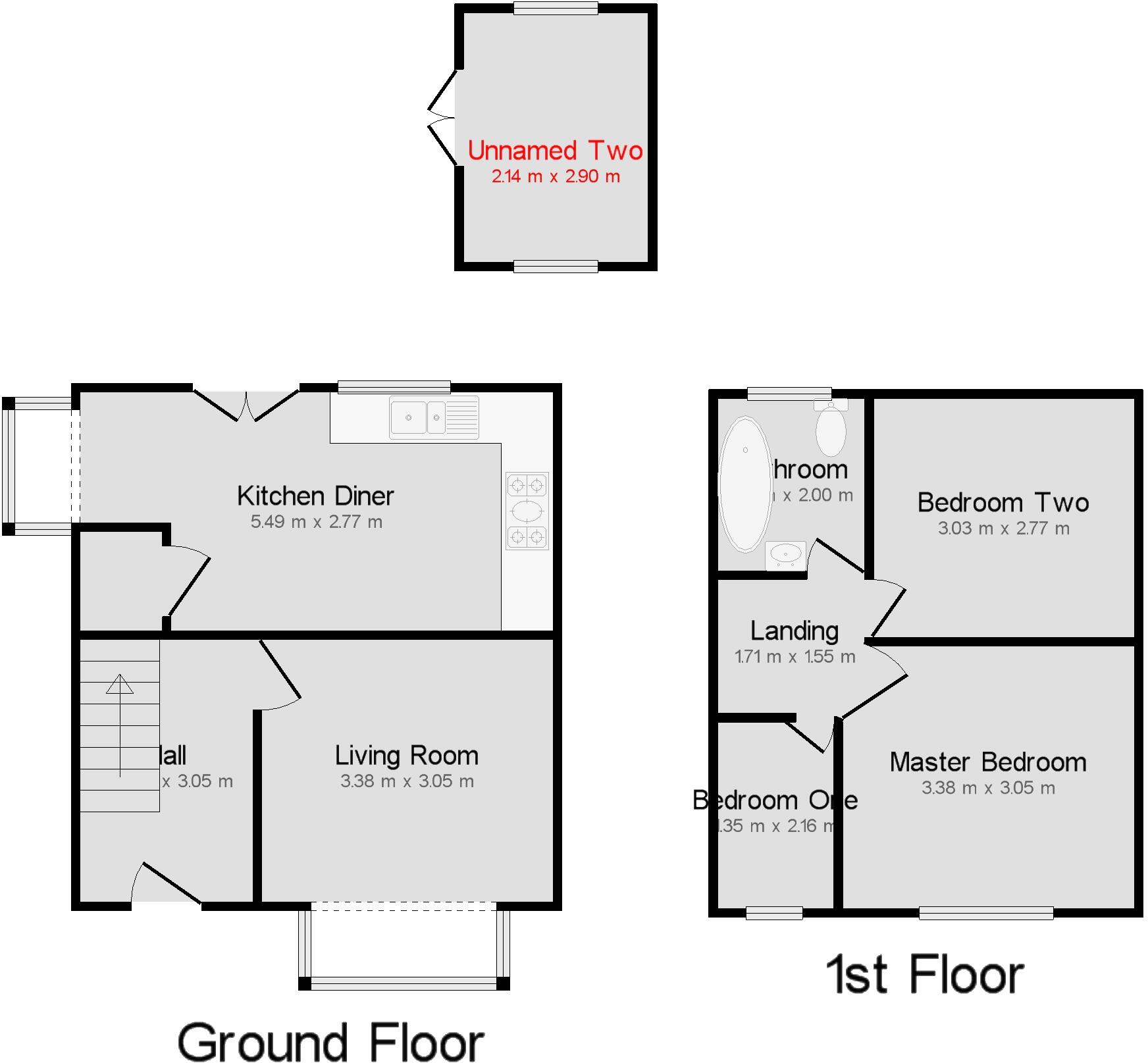 Seaborn Road, Morecambe floorplan