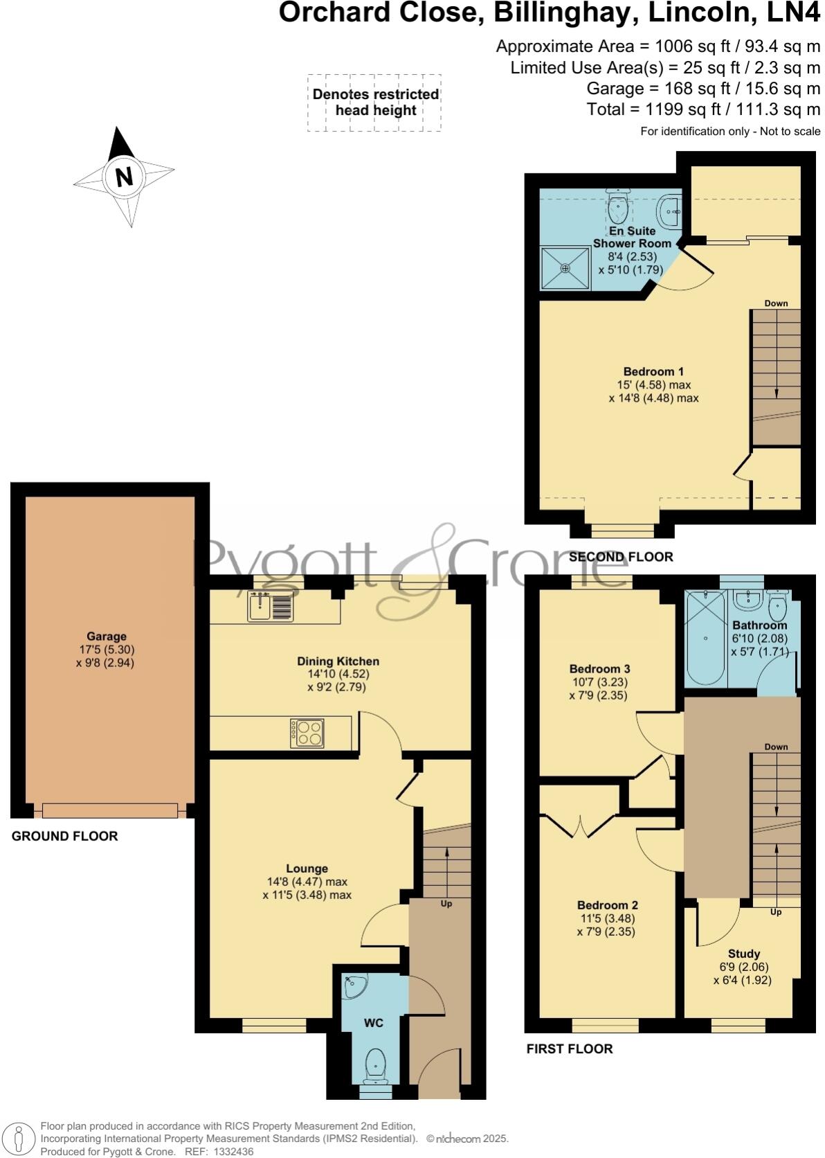 Orchard Close, Billinghay floorplan